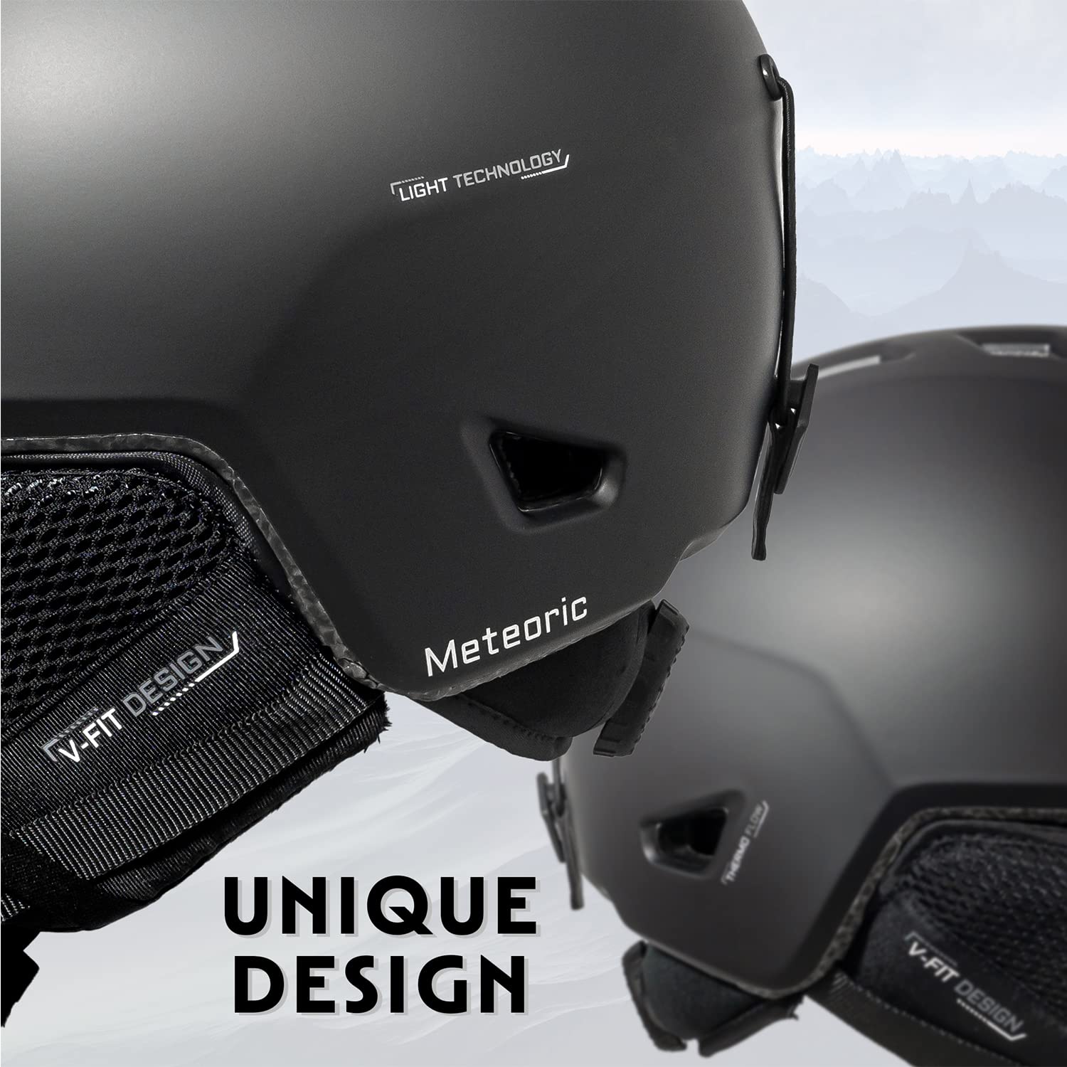 STOMP Ski & Snowboarding Snow Sports Helmet for Men & Women with Removable & Washable Liner and Ear Pads, CE & ASTM Certified - Image 4