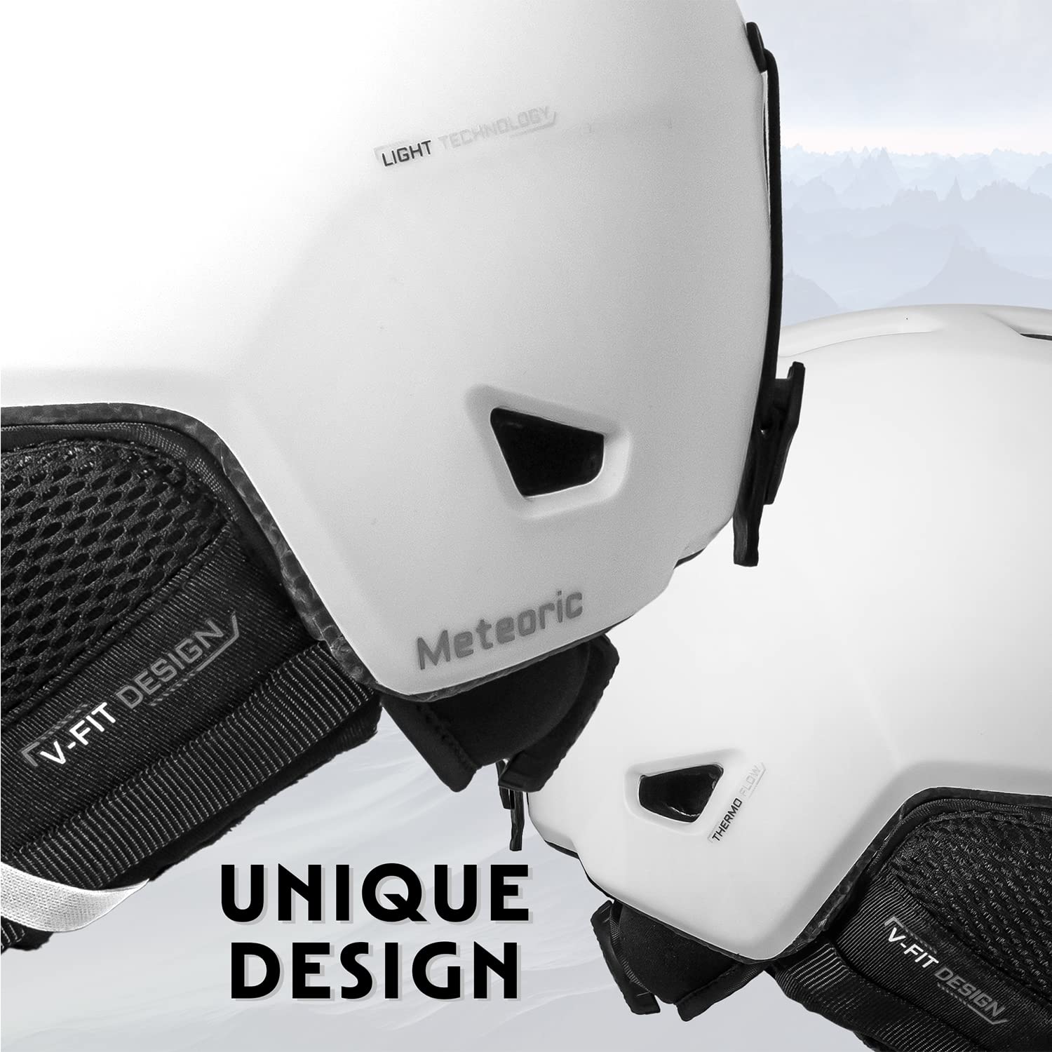 STOMP Ski & Snowboarding Snow Sports Helmet for Men & Women with Removable & Washable Liner and Ear Pads, CE & ASTM Certified - Image 4