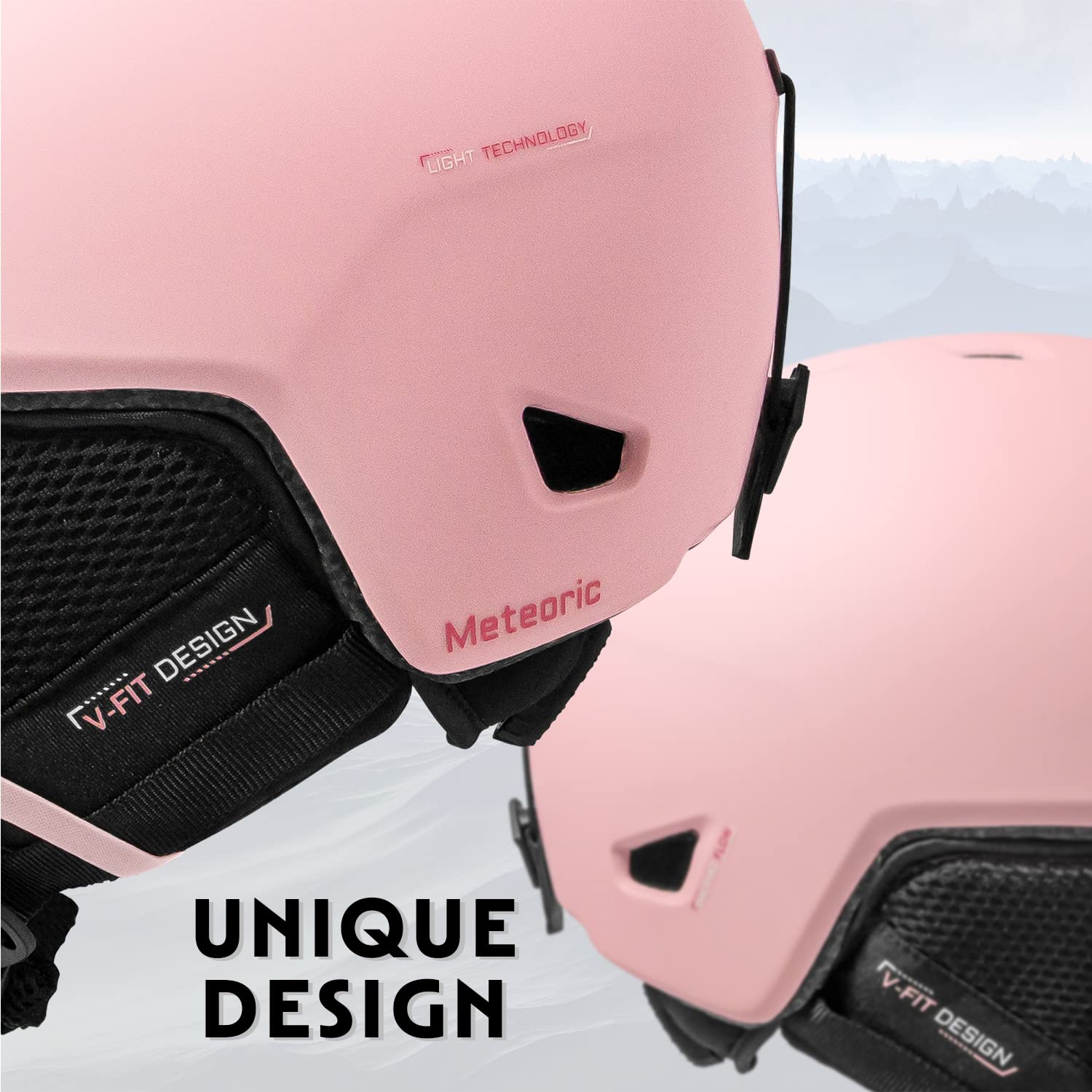 STOMP Ski & Snowboarding Snow Sports Helmet for Men & Women with Removable & Washable Liner and Ear Pads, CE & ASTM Certified - Image 4