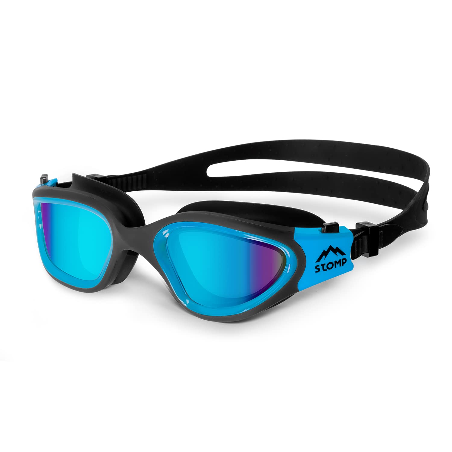 STOMP Swim Goggles, Polarized Swimming Goggles Anti-Fog for Adult Men Women(Blue) - Image 7
